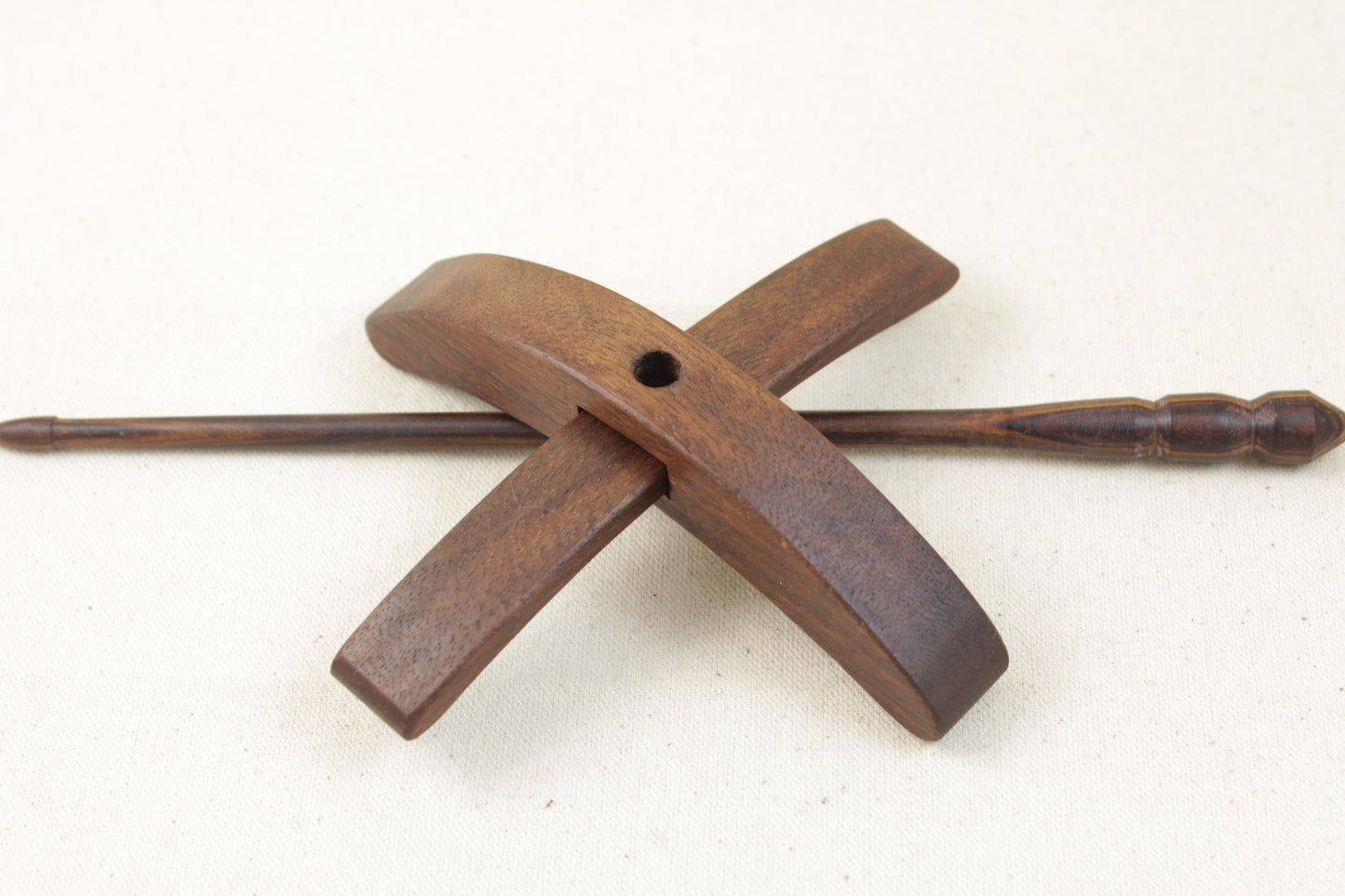 Walnut/Cocobolo Standard Turkish Drop Spindle