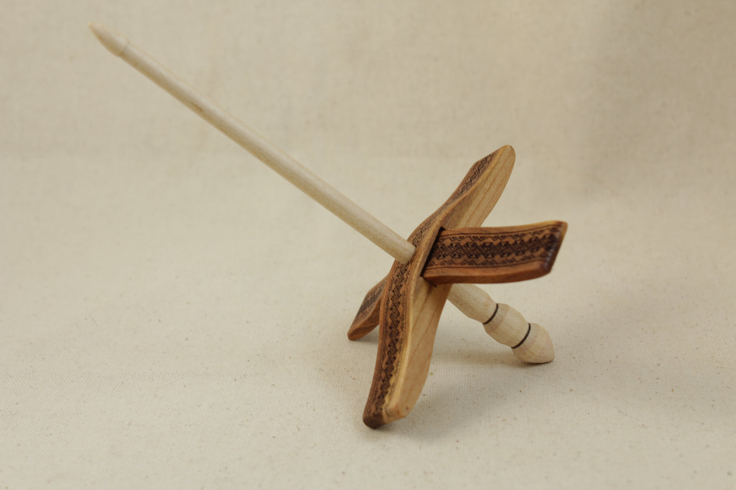 Turkish Delight 1 Mini Glider Turkish Drop Spindle