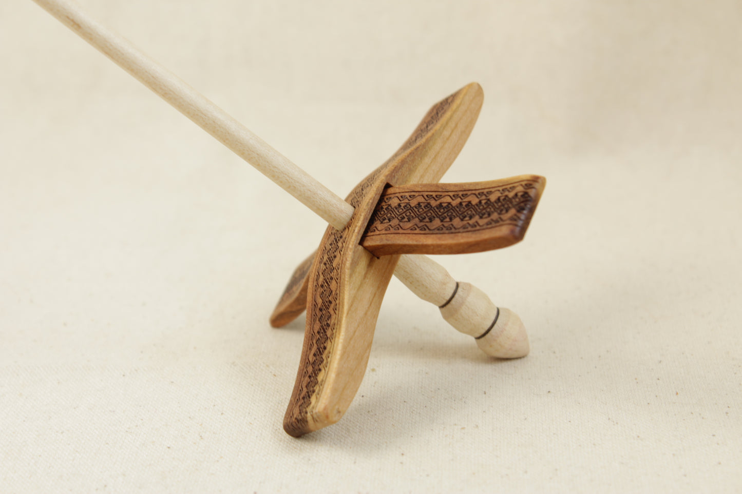 Turkish Delight 1 Mini Glider Turkish Drop Spindle