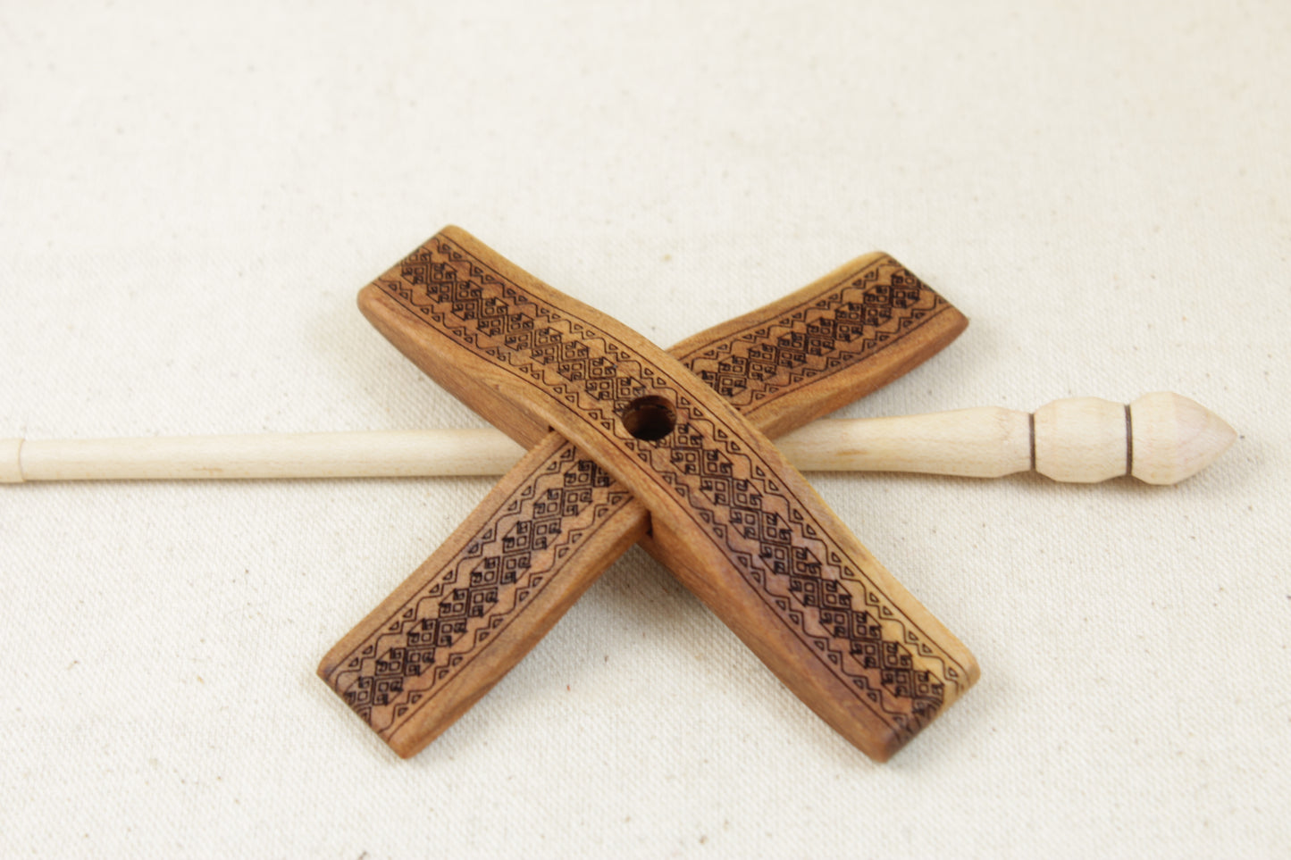 Turkish Delight 1 Mini Glider Turkish Drop Spindle