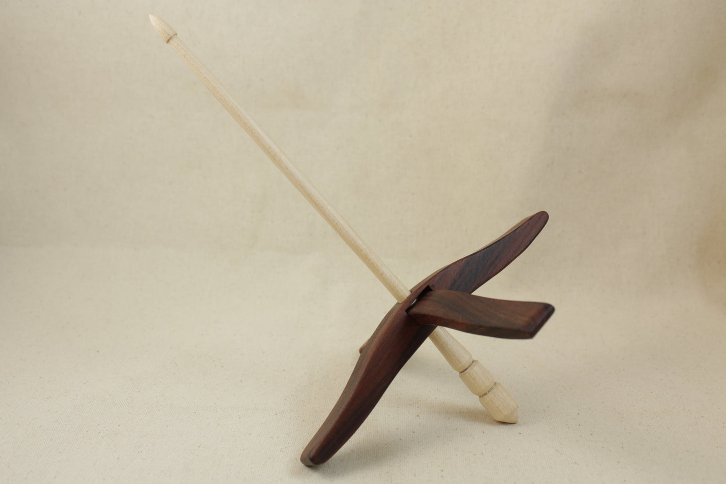 Bolivian Rosewood Full Size Glider Turkish Drop Spindle