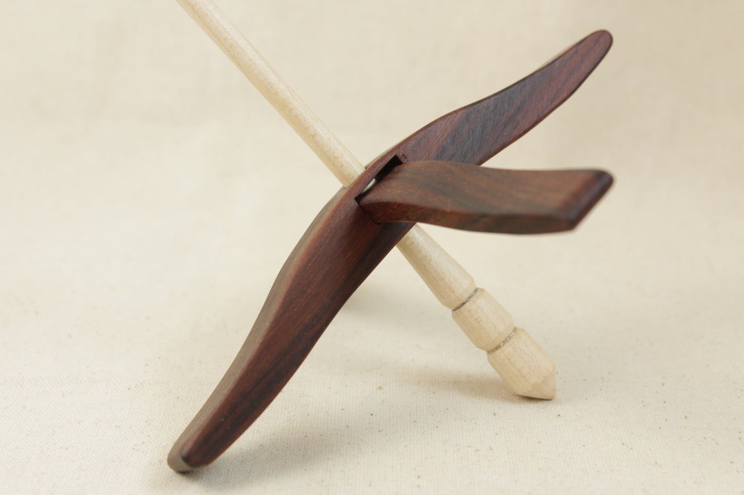 Bolivian Rosewood Full Size Glider Turkish Drop Spindle