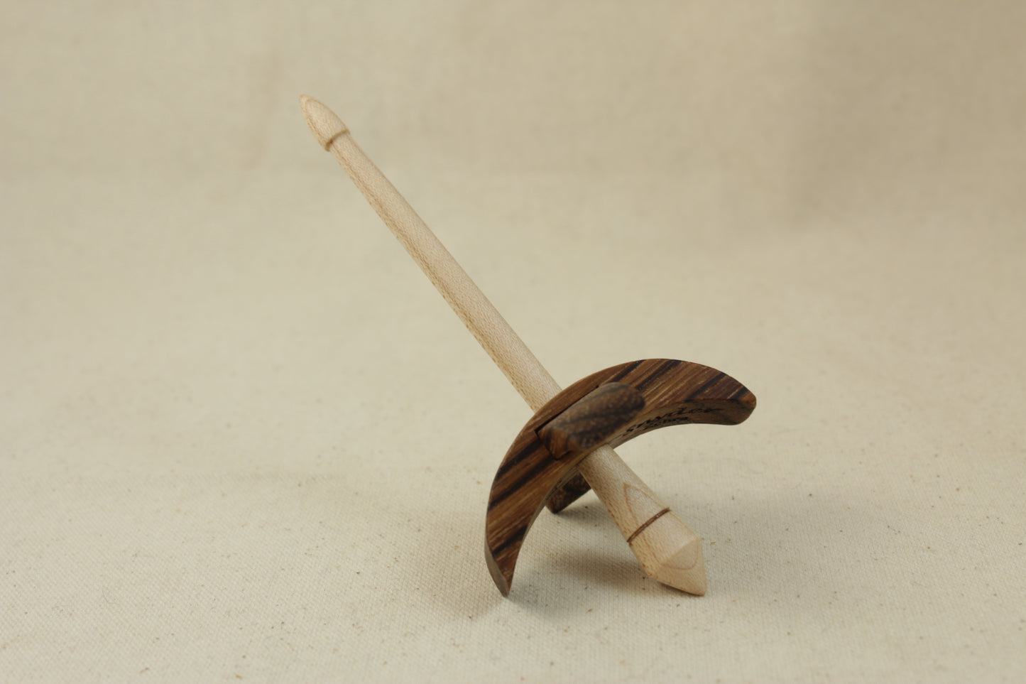 2" Zebra Classic Mini Turkish Drop Spindle