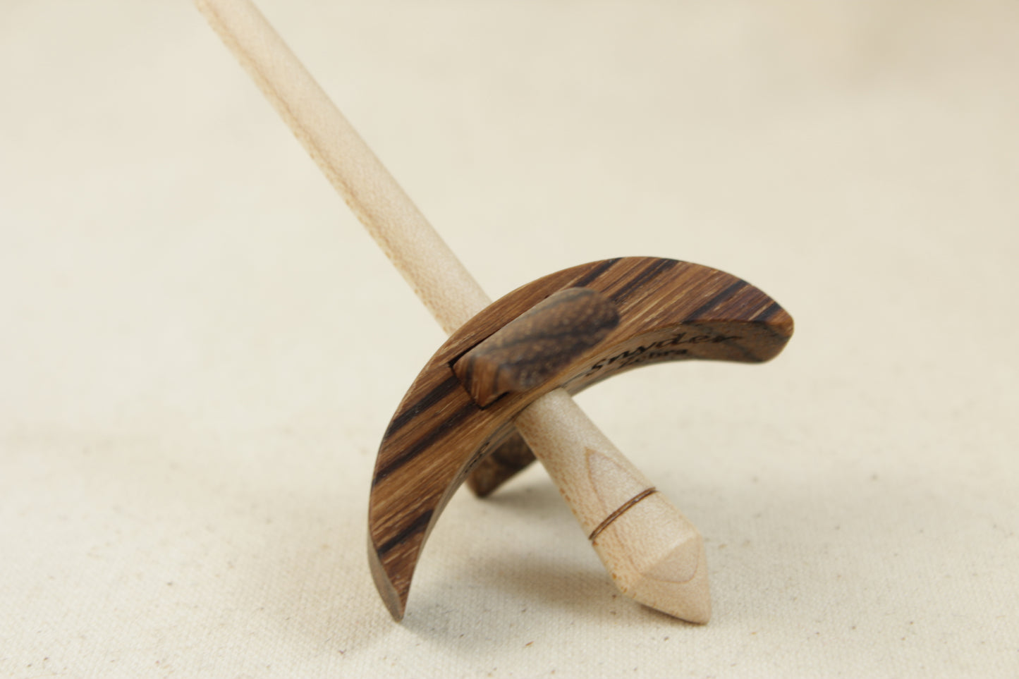 2" Zebra Classic Mini Turkish Drop Spindle