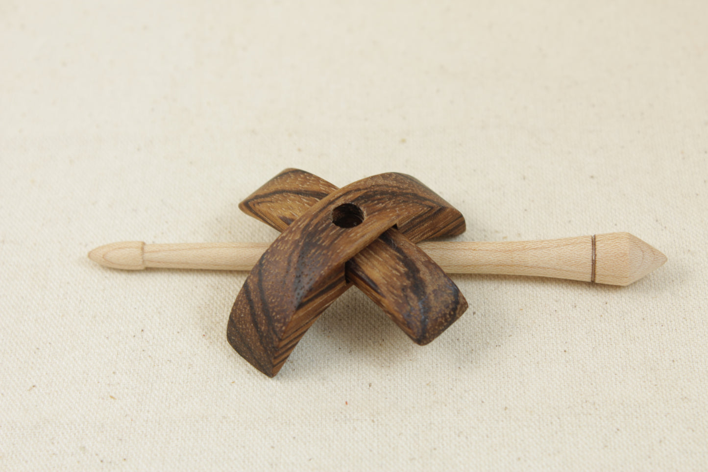 2" Zebra Classic Mini Turkish Drop Spindle