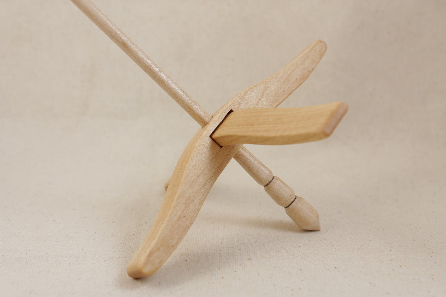 5/8" Maple Full Size Glider Turkish Drop Spindle