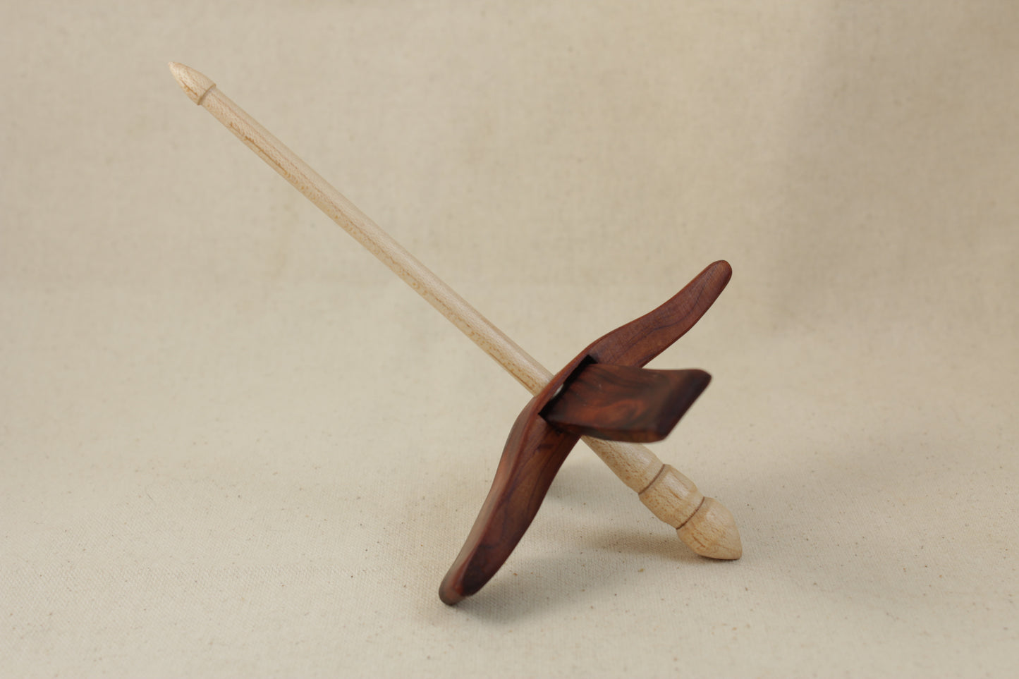 5/8" Aromatic Cedar Mini Glider Turkish Drop Spindle