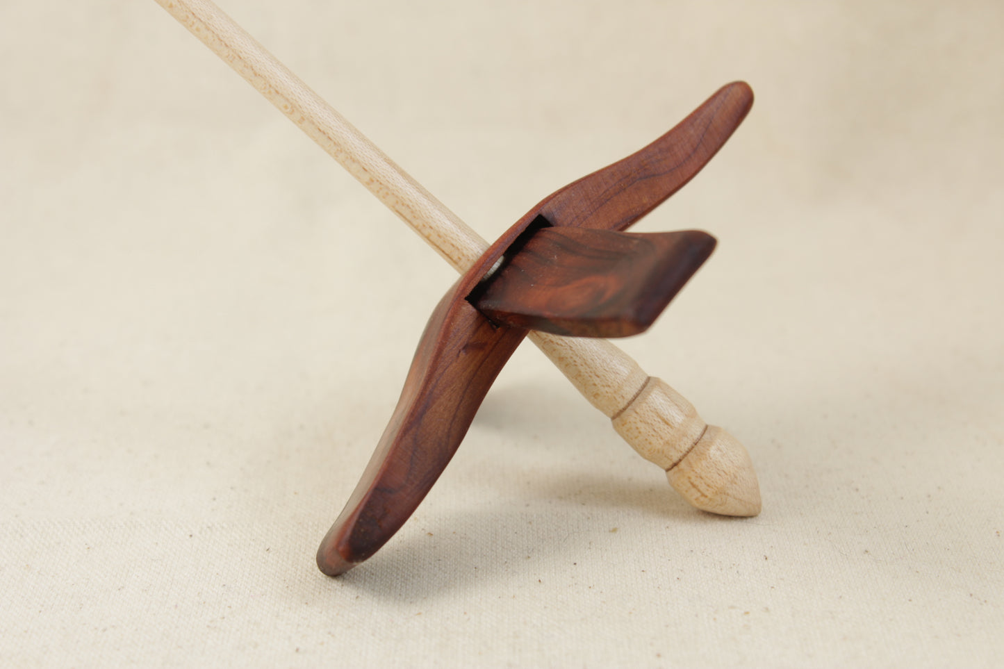 5/8" Aromatic Cedar Mini Glider Turkish Drop Spindle