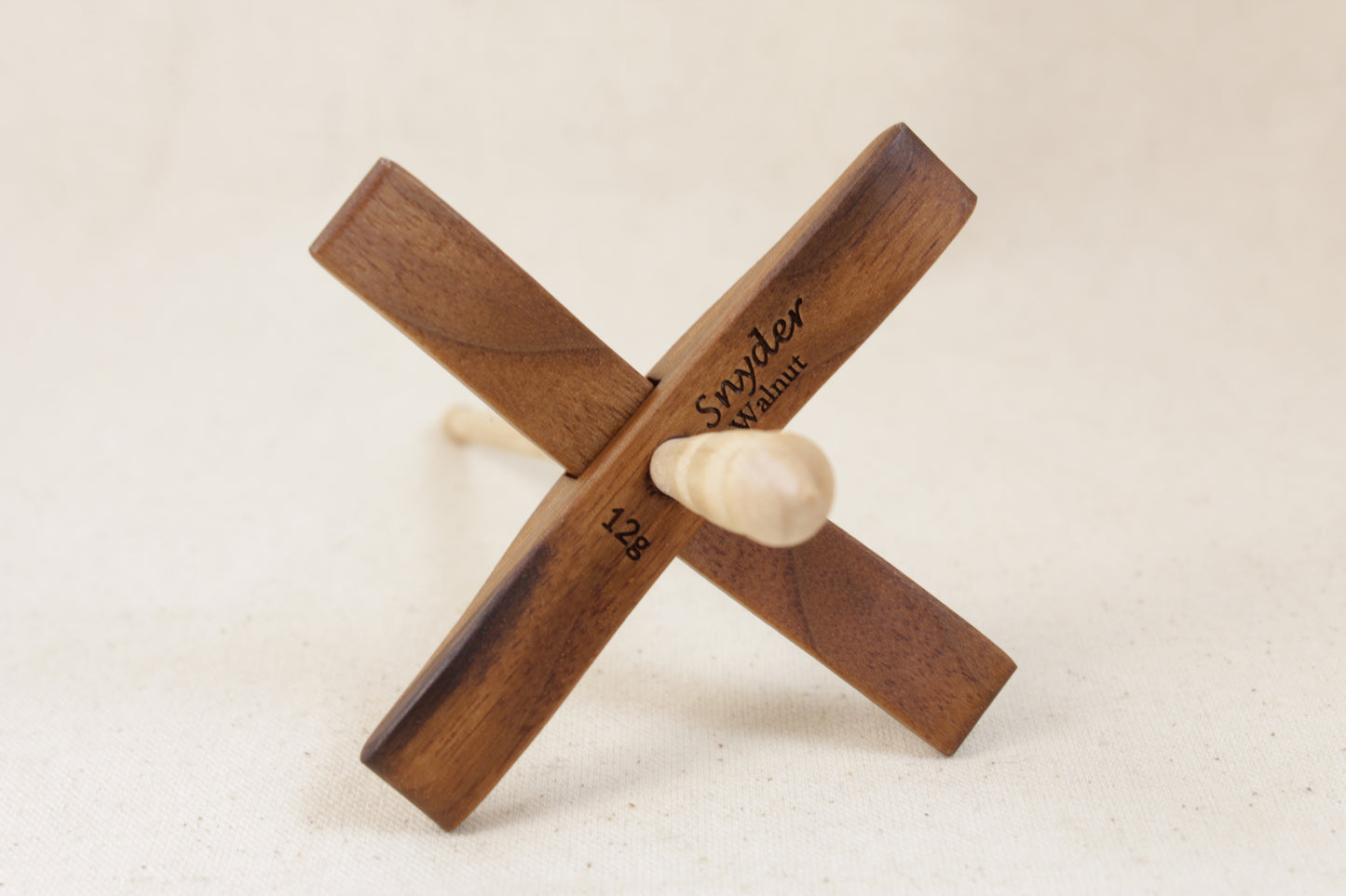Walnut Turkish Delight 1 Mini Glider Turkish Drop Spindle