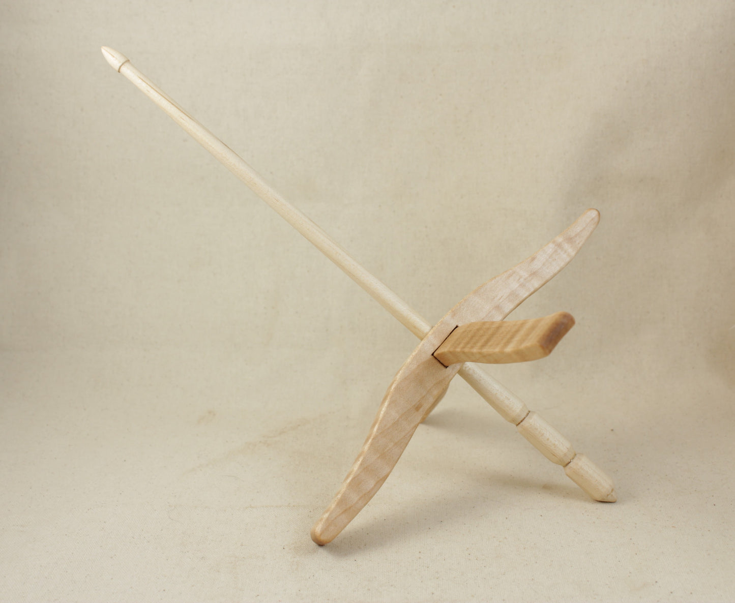 Tiger Maple Plying Spindle