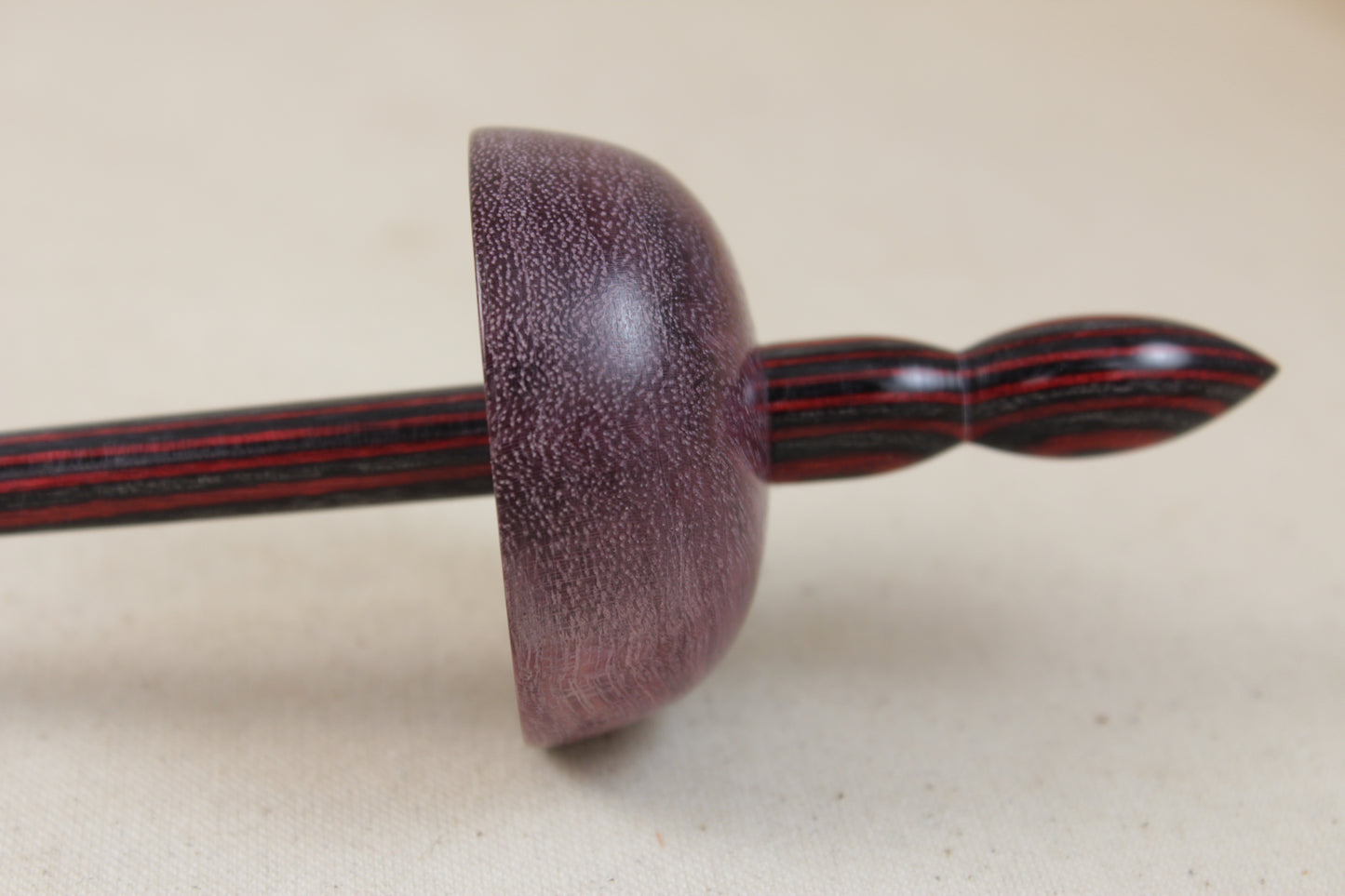 Purpleheart Tibetan Support Spindle