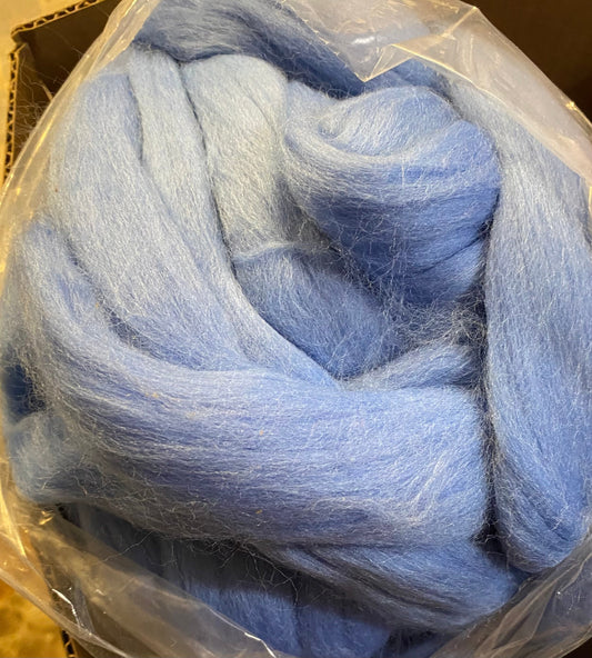 4 Ounces Dyed Corriedale Wool