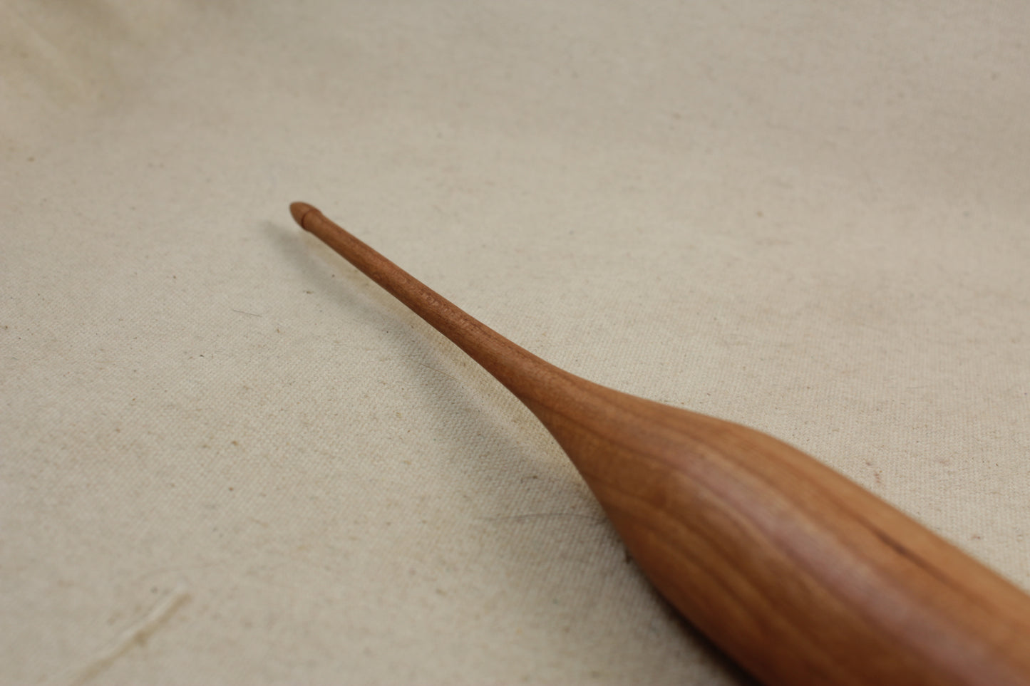 Cherry Scottish style drop spindle 9 inch