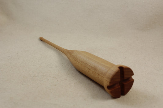 Beech Scottish style drop spindle 9 inch