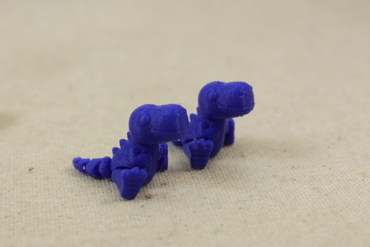 3D Printed T-Rex Earrings