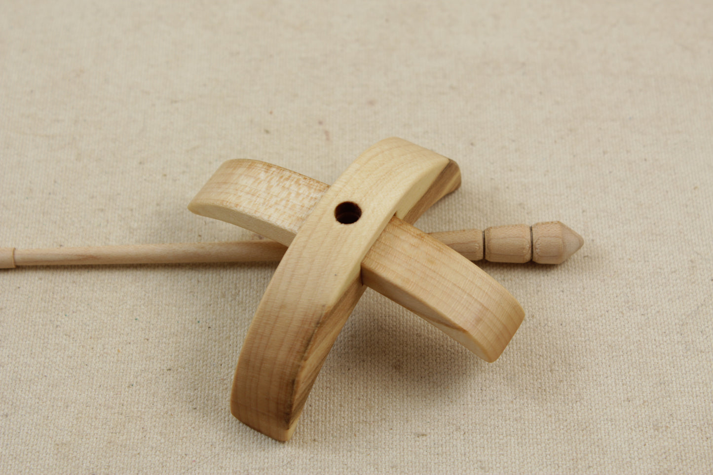 11.18.02 Maple Reekalf Turkish Drop Spindle