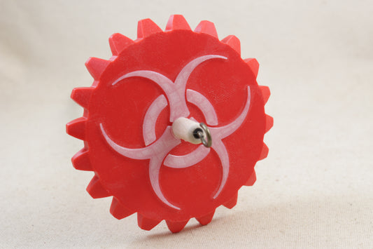 Biohazard 3D Printed Gear Spindle