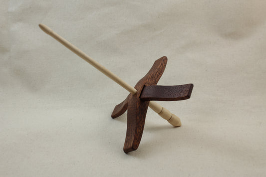 5/8" Mahogany Medium Glider Turkish Drop Spindle