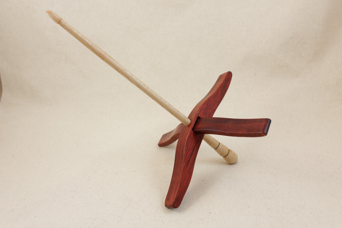 Bloodwood Full Size Glider Turkish Drop Spindle