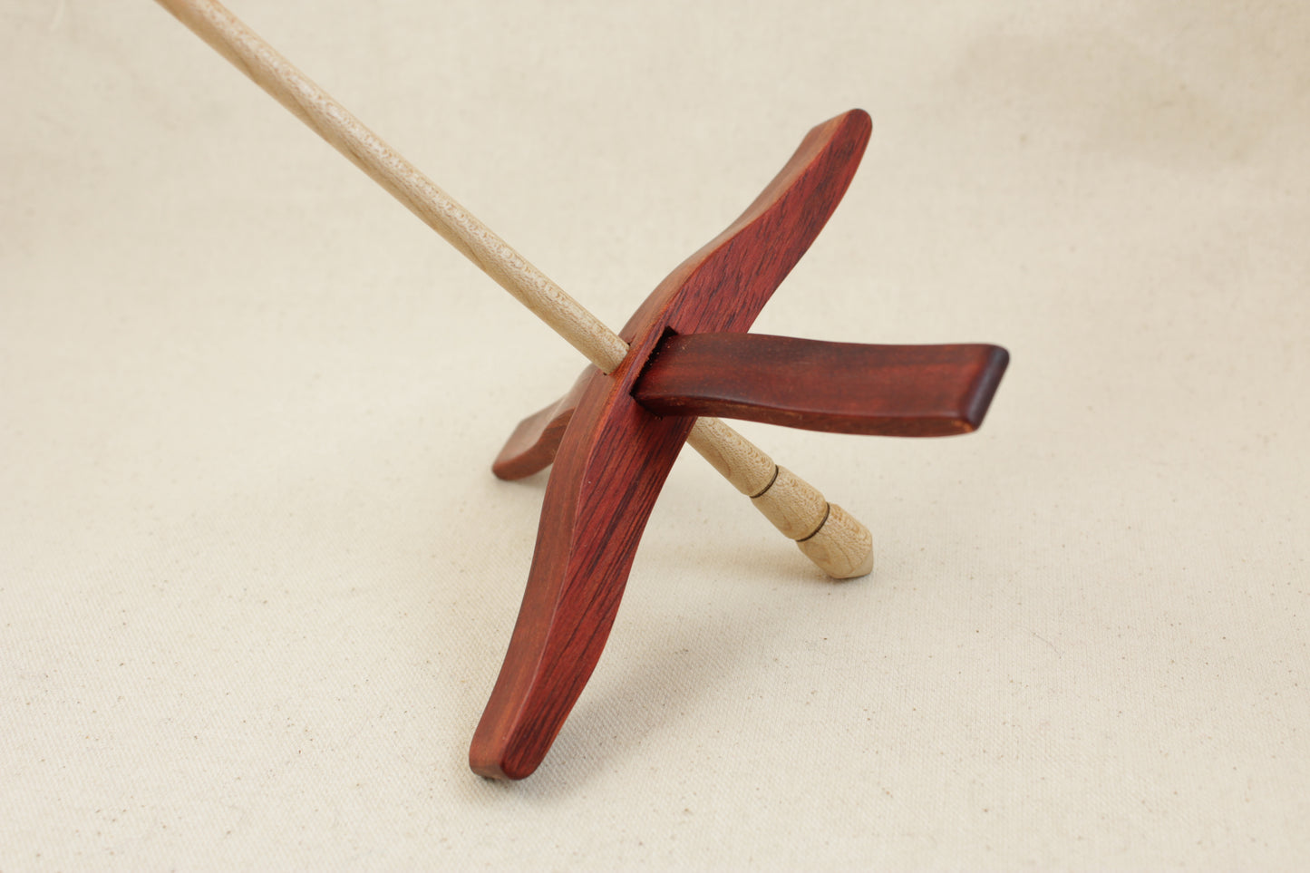 Bloodwood Full Size Glider Turkish Drop Spindle