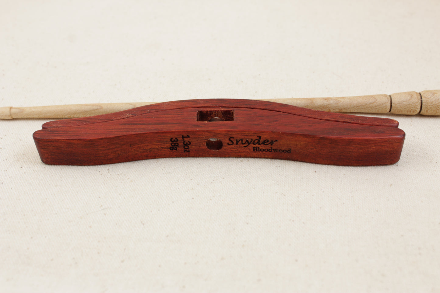 Bloodwood Full Size Glider Turkish Drop Spindle