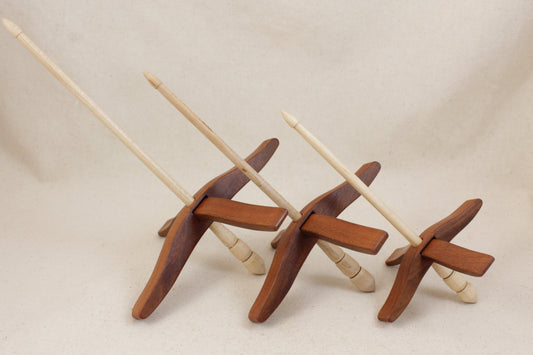 Bubinga Glider Turkish Drop Spindle Set