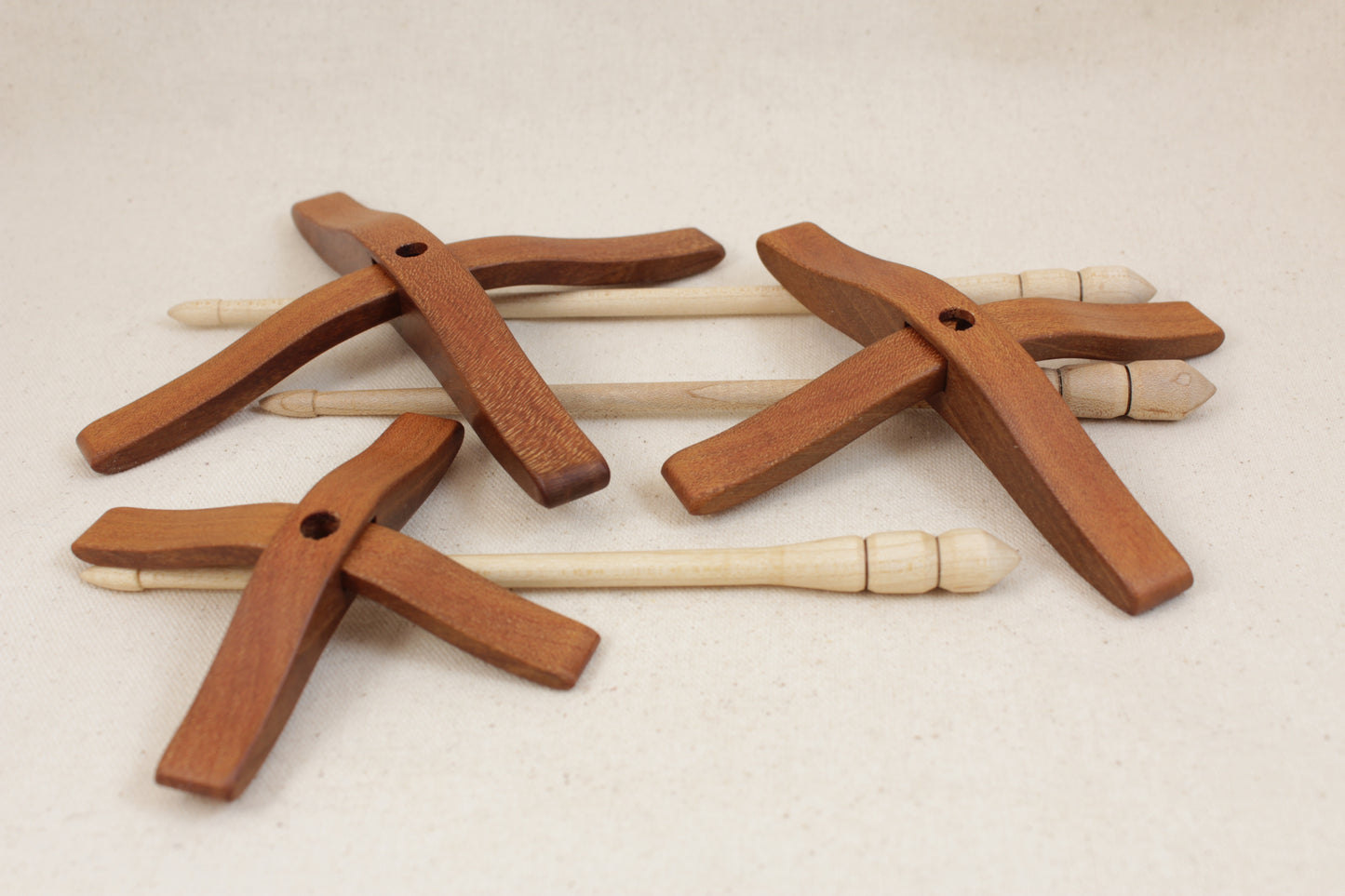 Bubinga Glider Turkish Drop Spindle Set