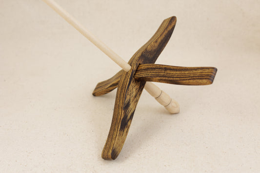 Bocote Full Size Glider Turkish Drop Spindle