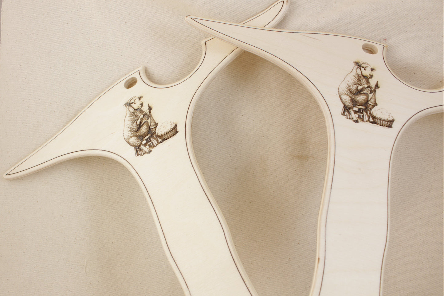 2 YD Wooden Niddy Noddy