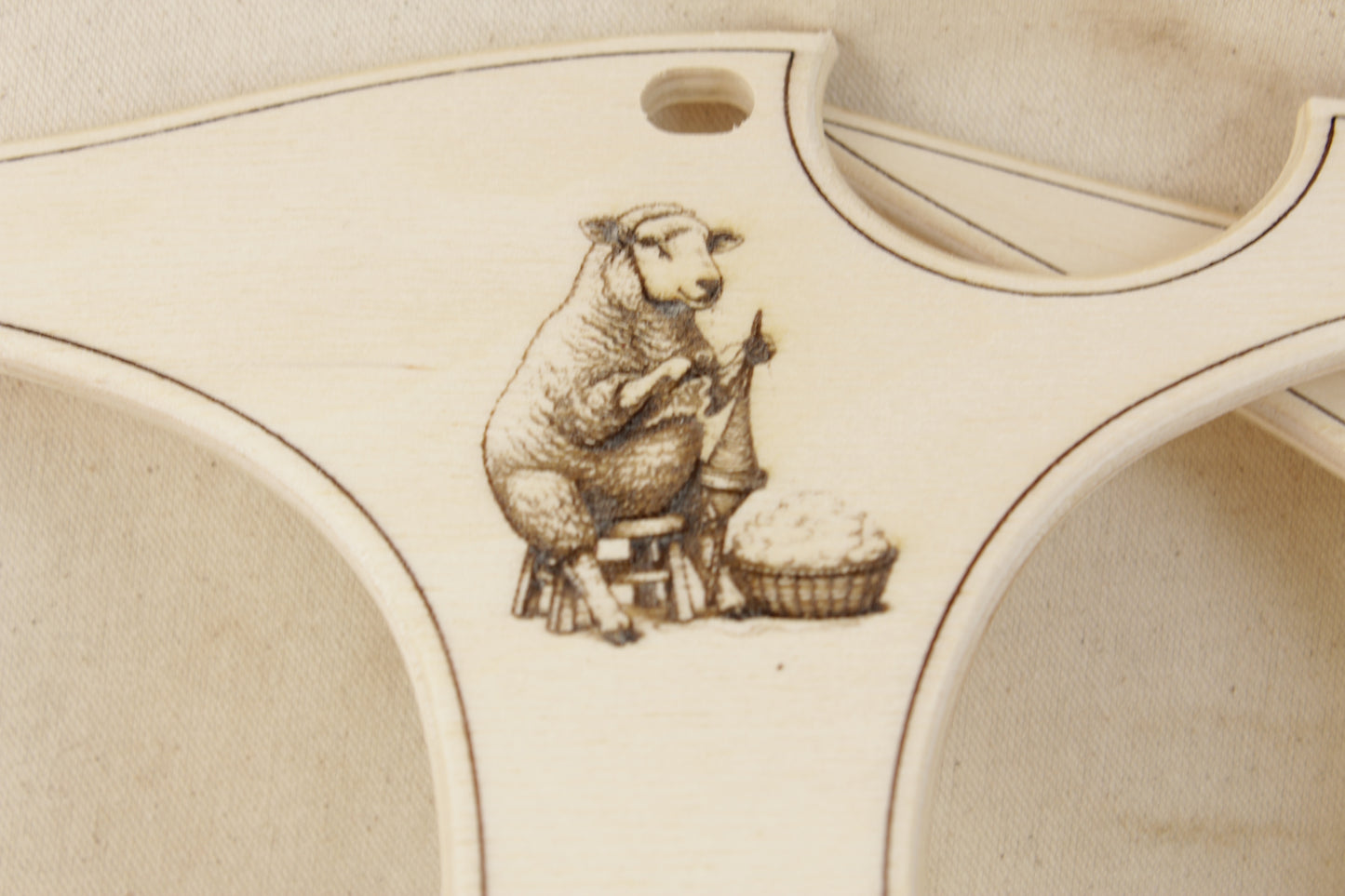 2 YD Wooden Niddy Noddy