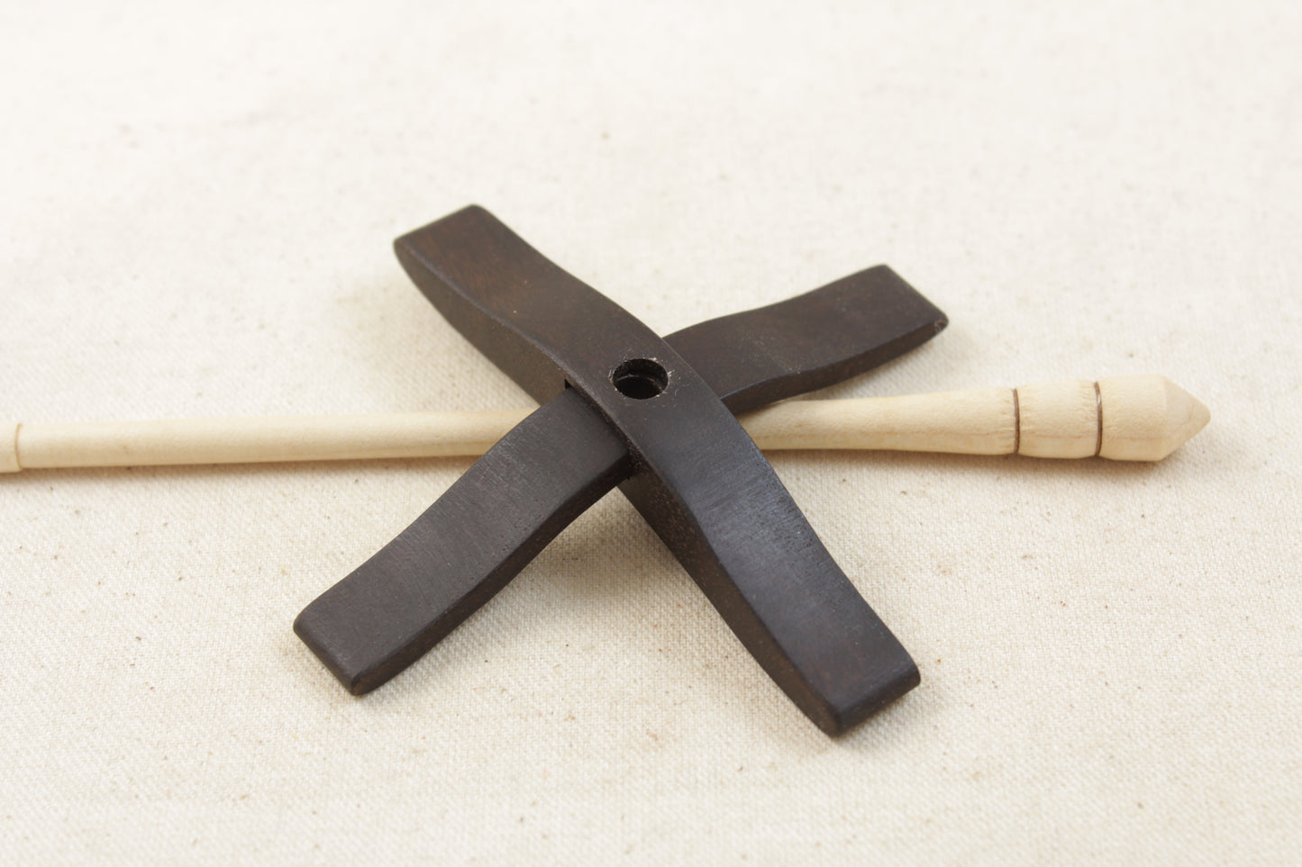 Imbuia Mini Glider Turkish Drop Spindle