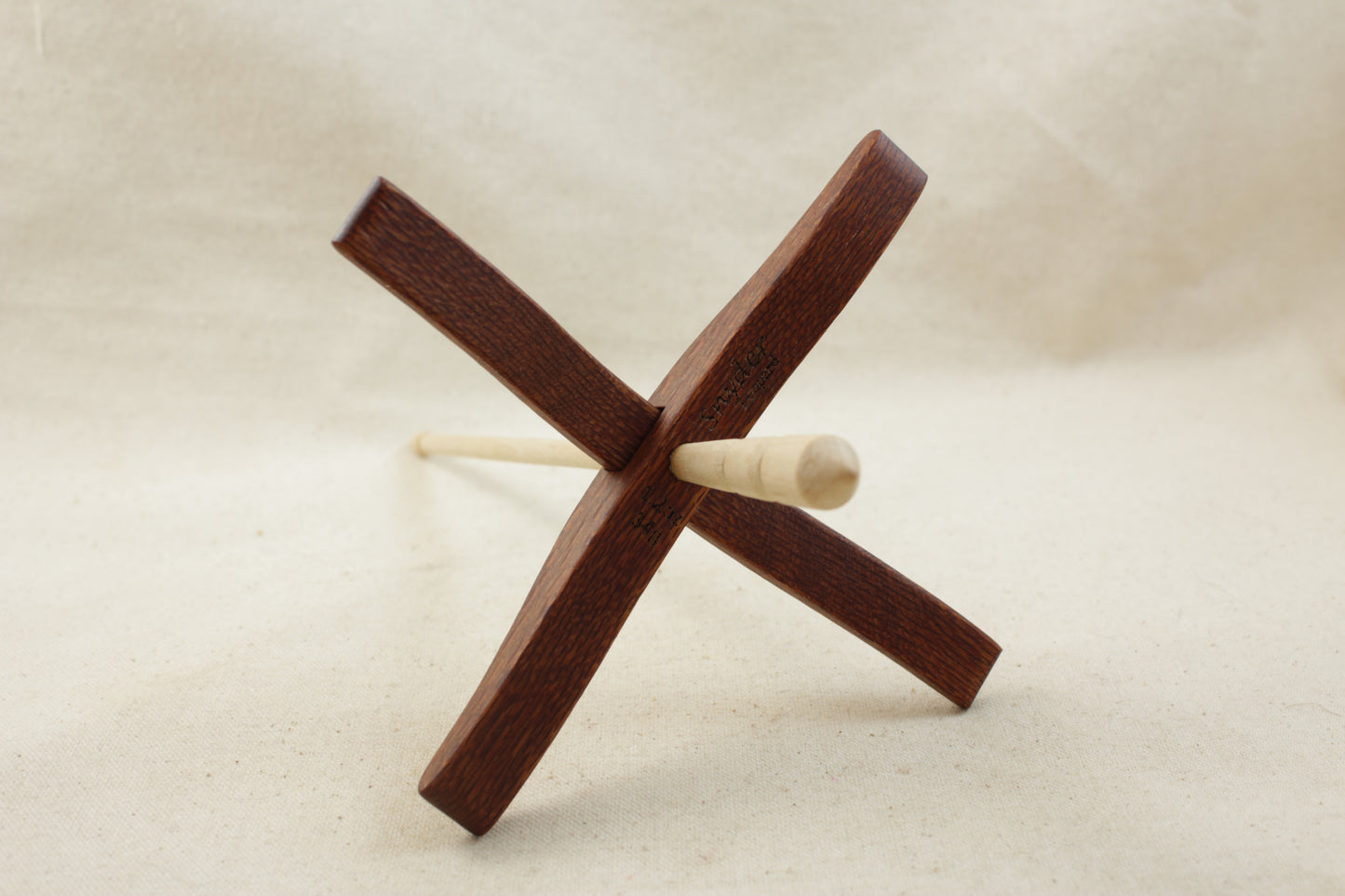 Leopardwood Full Size Glider Turkish Drop Spindle