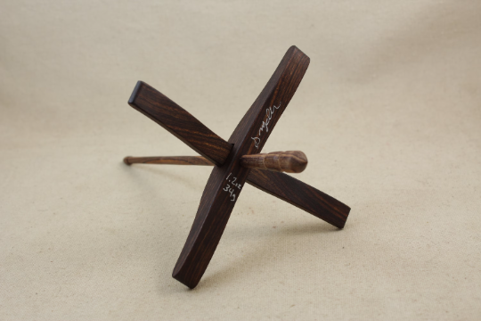 Cocobolo/Cocobolo Full Size Glider Turkish Drop Spindle
