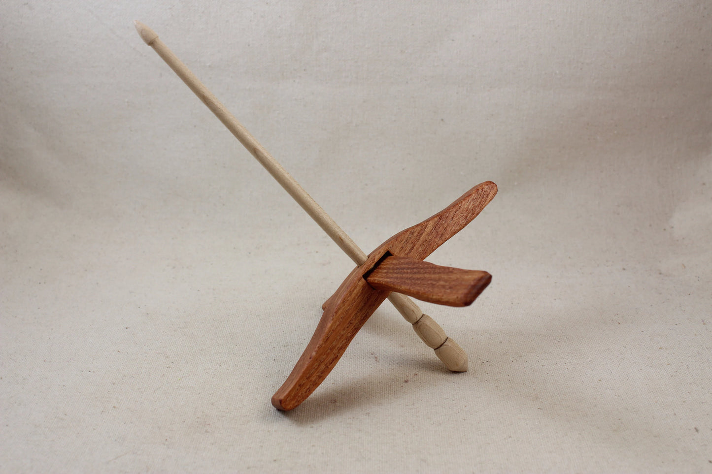 5/8" Honey Locust Full Size Glider Turkish Drop Spindle