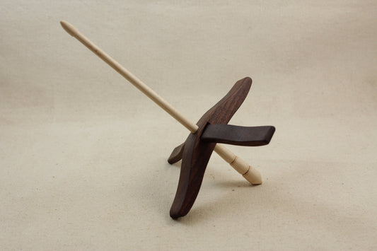 Walnut Medium Size Glider Turkish Drop Spindle