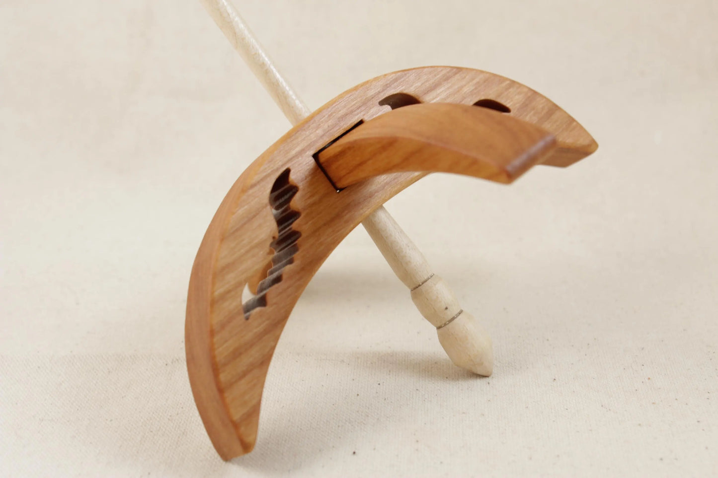 Cut-out Bat Turkish Drop Spindle