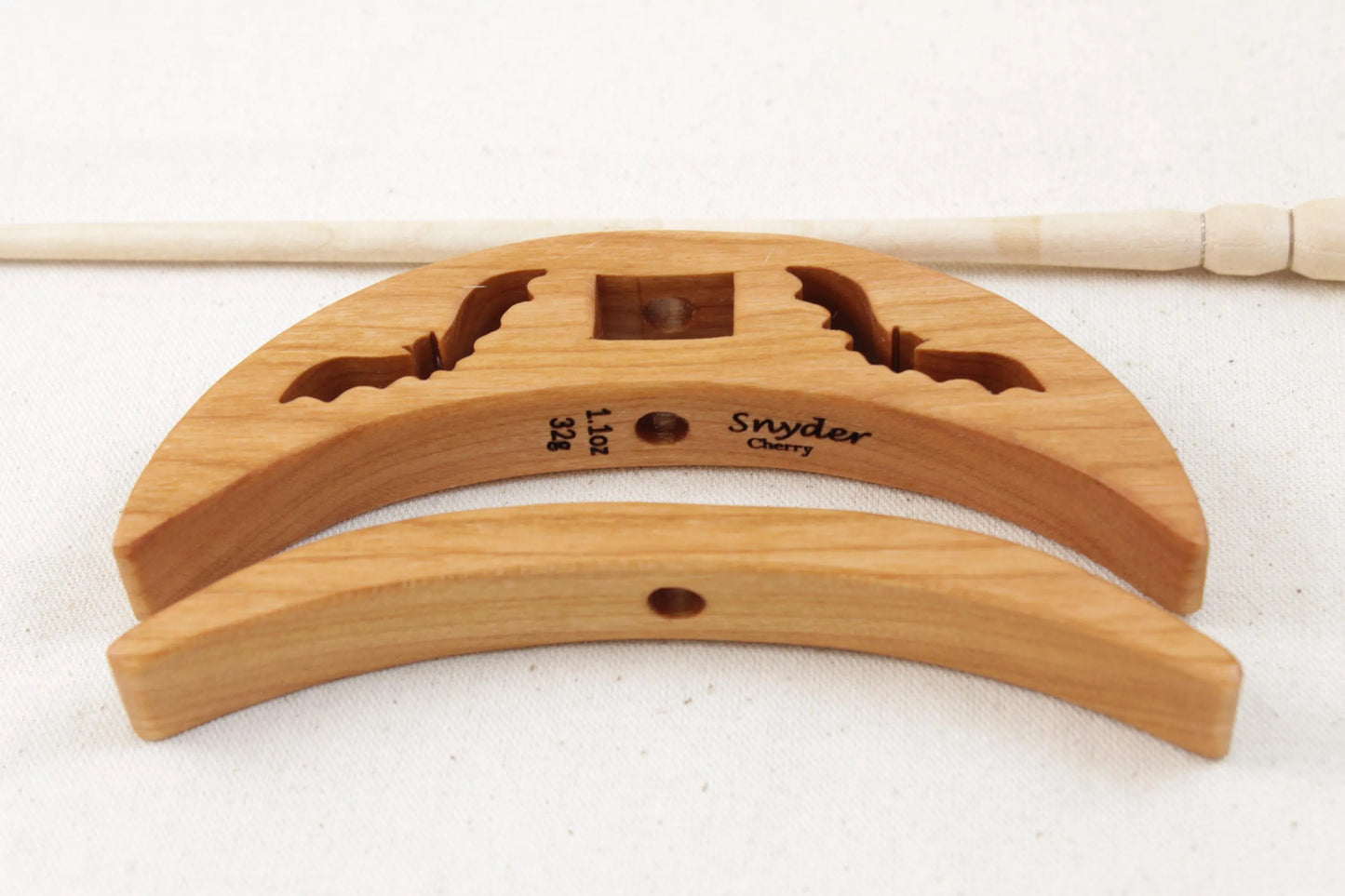 Cut-out Bat Turkish Drop Spindle