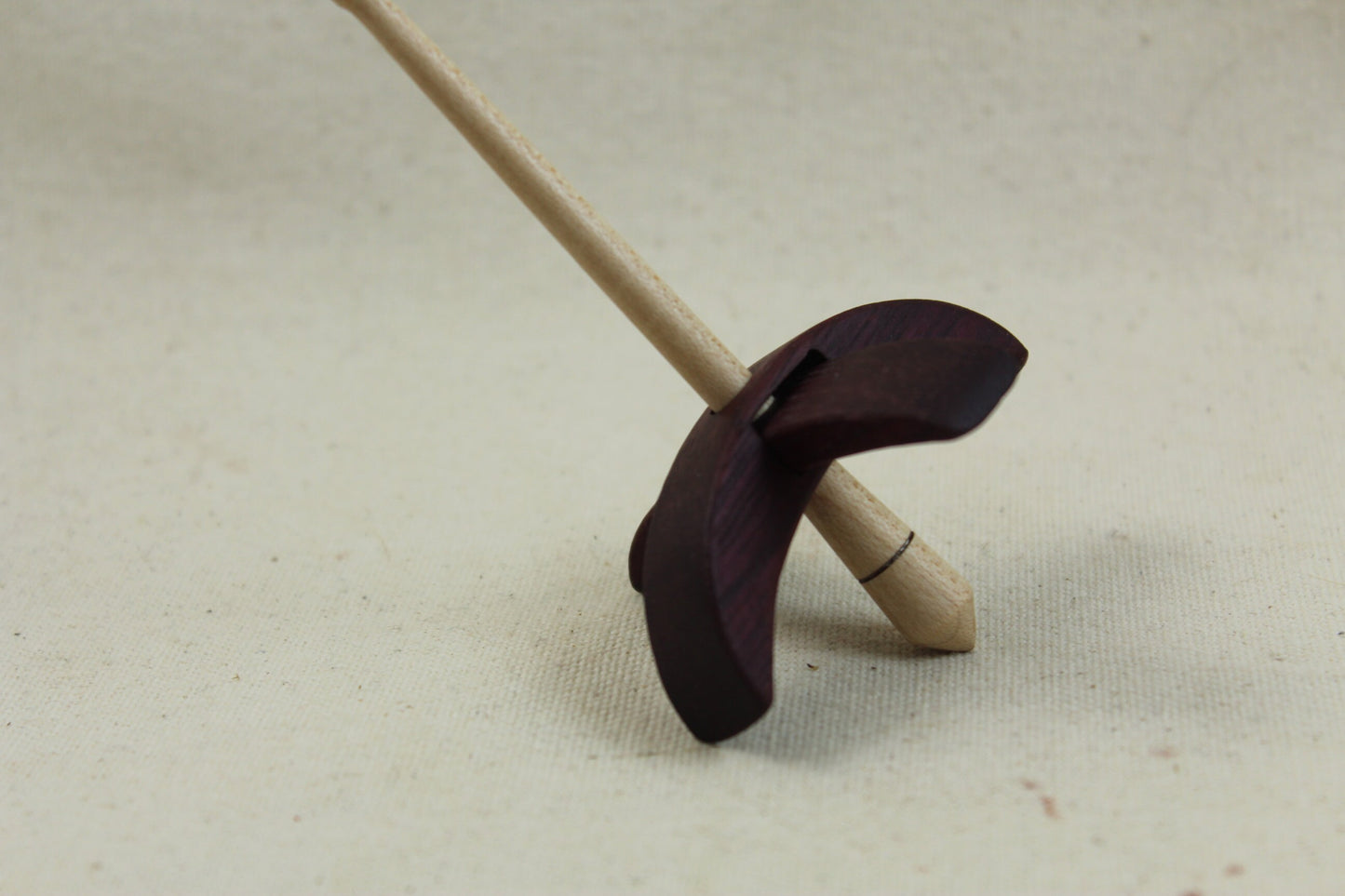 Purpleheart Classic Mini Turkish Drop Spindle