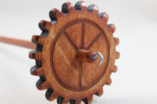 Peace Sign Gear Spindle