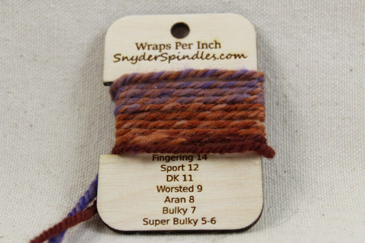 Wraps per inch gauge