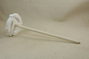 Fuseau à Filer Top Whorl Drop - En Bois Avec Crochet Métal, Pour Tissage, Tricot, Débutants